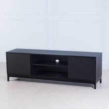 Load image into Gallery viewer, Flix&lt;br&gt;&lt;i&gt; &lt;small&gt;Large TV Console in Black&lt;/i&gt;&lt;/small&gt;