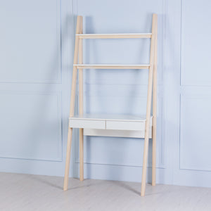 Nook<br><i> <small>Ladder Desk in White</i></small>