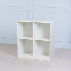 Space<br><i> <small>2 Door Storage Cabinet in White</i></small>