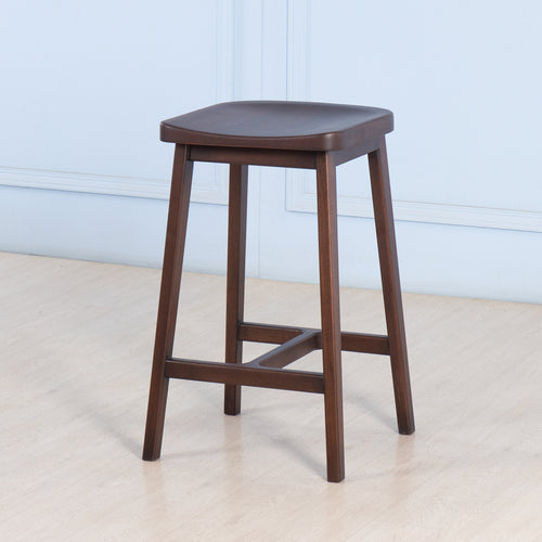 Form<br><i> <small>Wooden Stool in Mahogany</i></small>