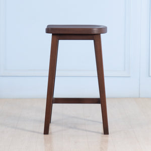 Form<br><i> <small>Wooden Stool in Mahogany</i></small>