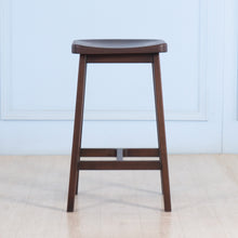 Load image into Gallery viewer, Form&lt;br&gt;&lt;i&gt; &lt;small&gt;Wooden Stool in Mahogany&lt;/i&gt;&lt;/small&gt;