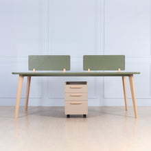 Load image into Gallery viewer, Grove&lt;br&gt;&lt;i&gt; &lt;small&gt;4 Person Office Workstation&lt;/i&gt;&lt;/small&gt;