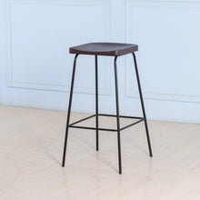Load image into Gallery viewer, Stance&lt;br&gt;&lt;i&gt; &lt;small&gt;Wooden Stool in Mahogany&lt;/i&gt;&lt;/small&gt;