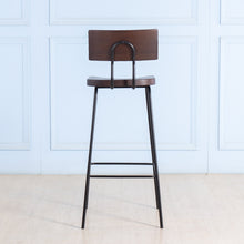 Load image into Gallery viewer, Stance&lt;br&gt;&lt;i&gt; &lt;small&gt;Wooden Stool in Mahogany&lt;/i&gt;&lt;/small&gt;