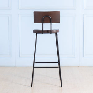 Stance<br><i> <small>Wooden Stool in Mahogany</i></small>