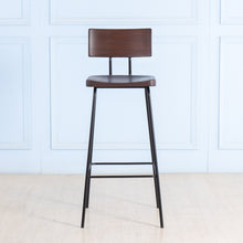 Load image into Gallery viewer, Stance&lt;br&gt;&lt;i&gt; &lt;small&gt;Wooden Stool in Mahogany&lt;/i&gt;&lt;/small&gt;