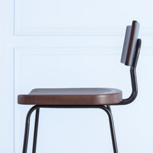 Load image into Gallery viewer, Stance&lt;br&gt;&lt;i&gt; &lt;small&gt;Wooden Stool in Mahogany&lt;/i&gt;&lt;/small&gt;
