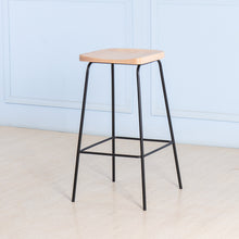 Load image into Gallery viewer, Stance<br><i> <small>Wooden Stool in Oak</i></small>
