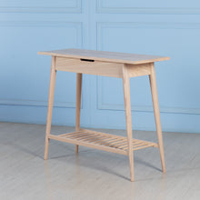 Load image into Gallery viewer, Eden&lt;br&gt;&lt;i&gt; &lt;small&gt;Oak Console Table&lt;/i&gt;&lt;/small&gt;