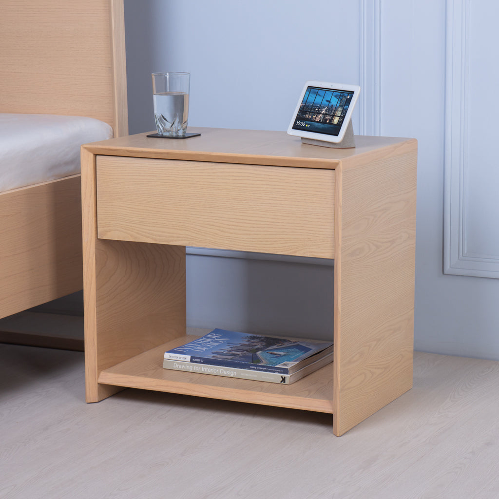 Load image into Gallery viewer, Serene&lt;br&gt;&lt;i&gt; &lt;small&gt;Bedside Table&lt;/i&gt;&lt;/small&gt;