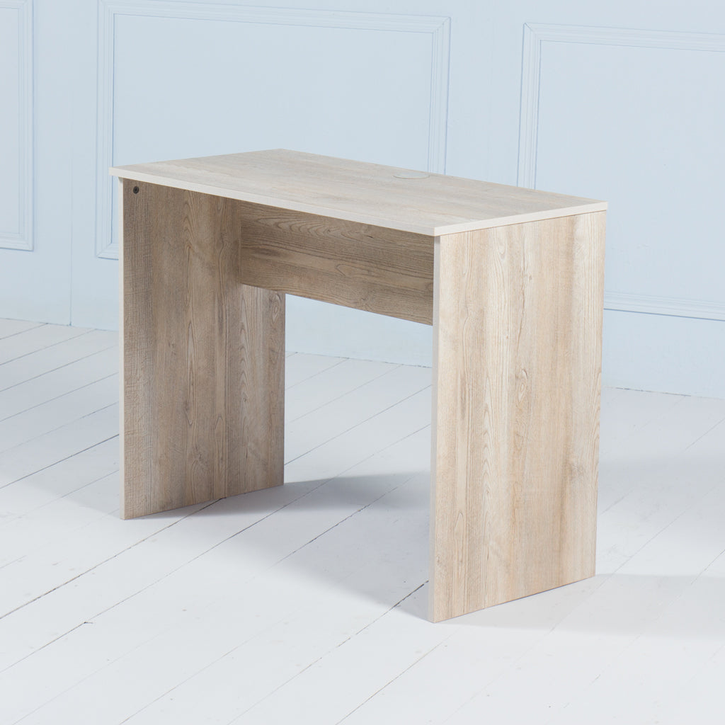 Load image into Gallery viewer, Diary&lt;br&gt;&lt;i&gt; &lt;small&gt;Compact Desk in Brushed Oak&lt;/i&gt;&lt;/small&gt;