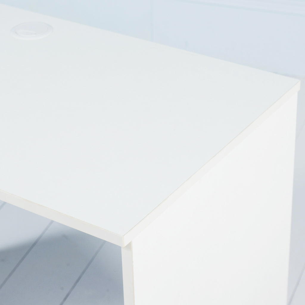 Load image into Gallery viewer, Diary&lt;br&gt;&lt;i&gt; &lt;small&gt;Compact Desk in White&lt;/i&gt;&lt;/small&gt;