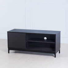 Load image into Gallery viewer, Flix&lt;br&gt;&lt;i&gt; &lt;small&gt;Small TV Console in Black&lt;/i&gt;&lt;/small&gt;