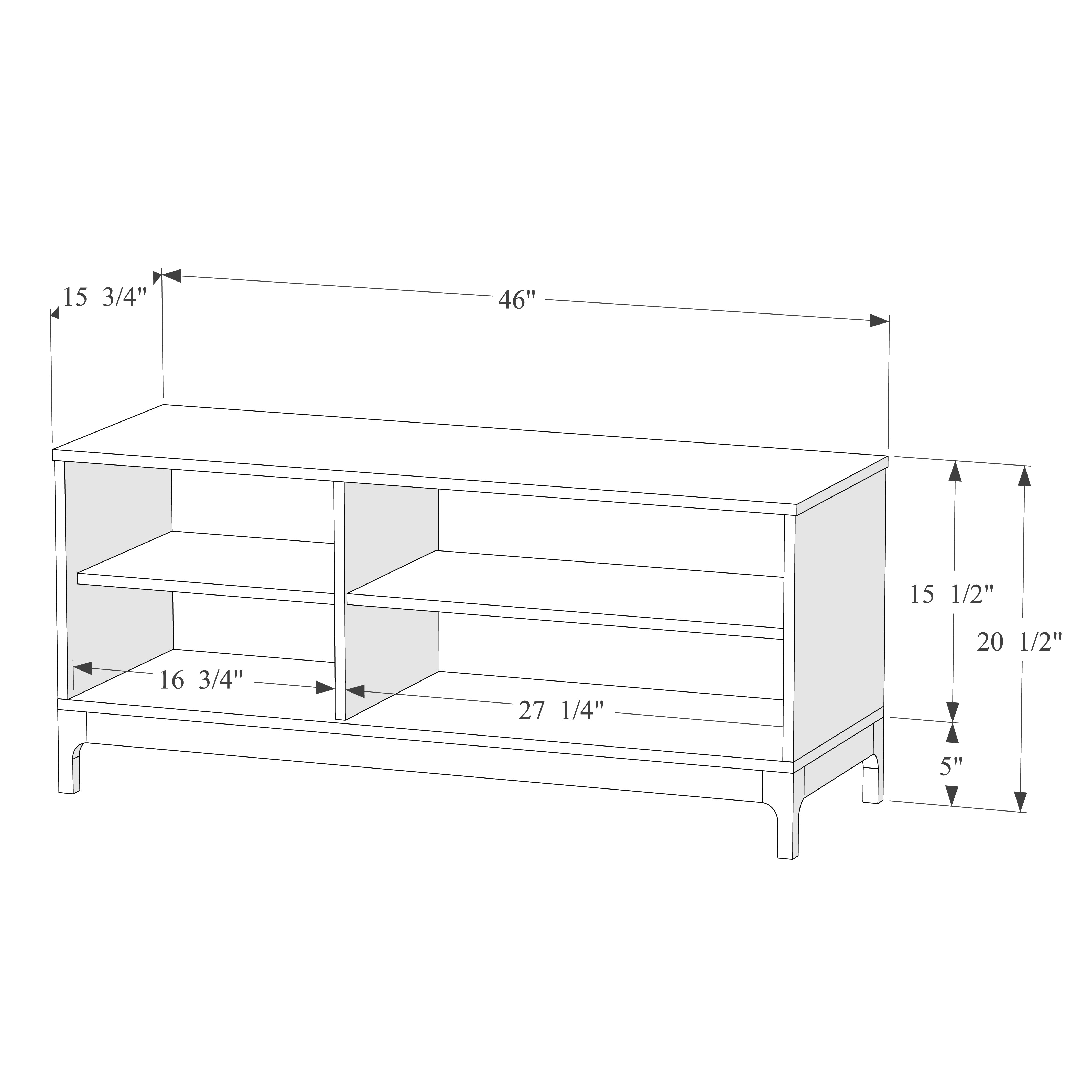 Load image into Gallery viewer, Flix&lt;br&gt;&lt;i&gt; &lt;small&gt;Small TV Console in Black&lt;/i&gt;&lt;/small&gt;