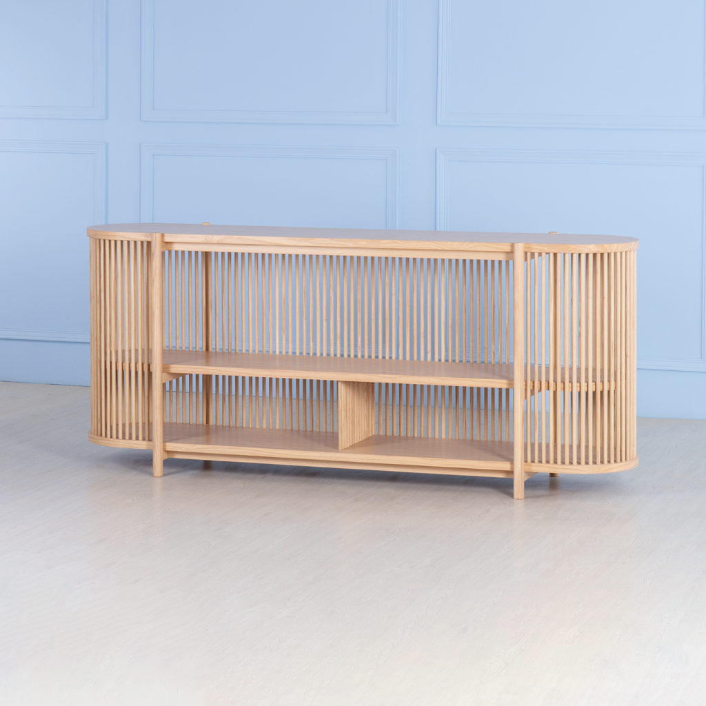 Load image into Gallery viewer, Dowels&lt;br&gt;&lt;i&gt; &lt;small&gt;Sideboard in Oak&lt;/i&gt;&lt;/small&gt;