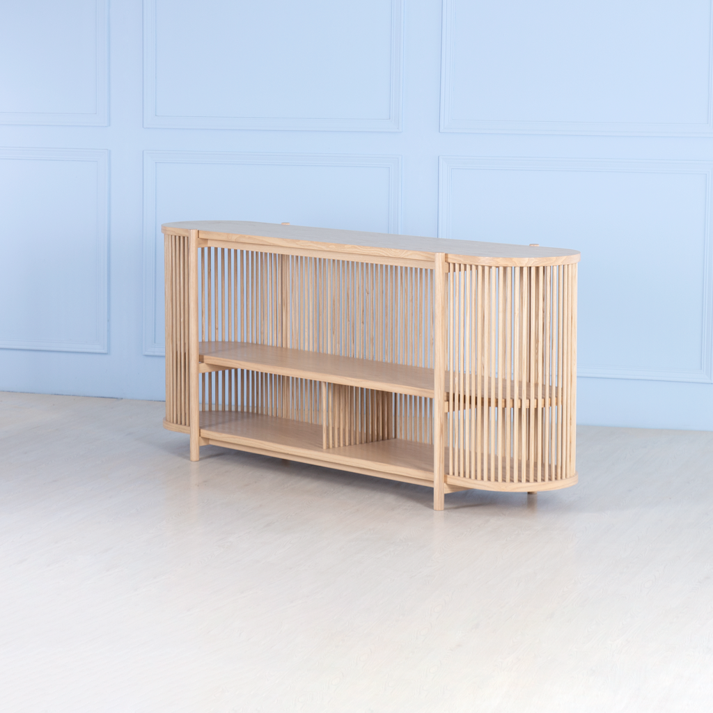 Load image into Gallery viewer, Dowels&lt;br&gt;&lt;i&gt; &lt;small&gt;Sideboard in Oak&lt;/i&gt;&lt;/small&gt;