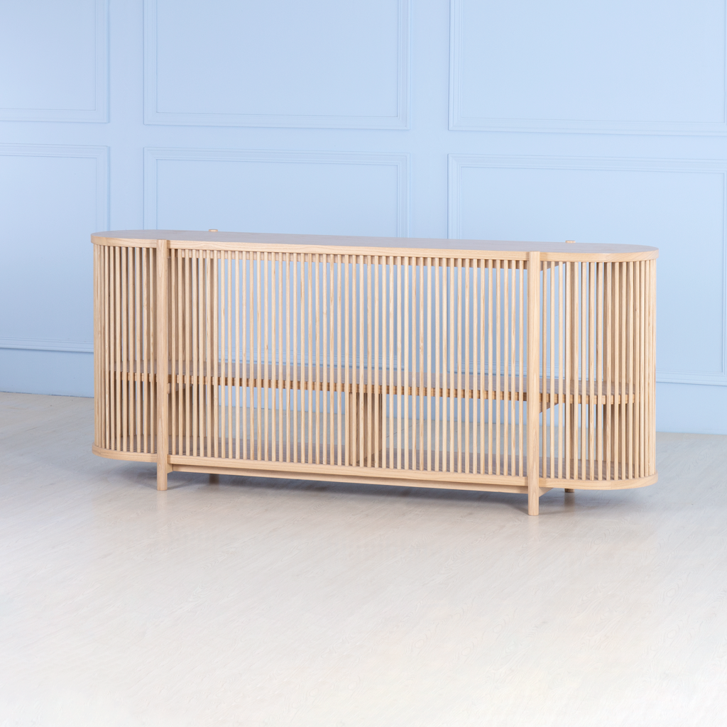 Load image into Gallery viewer, Dowels&lt;br&gt;&lt;i&gt; &lt;small&gt;Sideboard in Oak&lt;/i&gt;&lt;/small&gt;