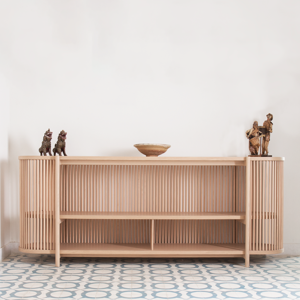 Load image into Gallery viewer, Dowels&lt;br&gt;&lt;i&gt; &lt;small&gt;Sideboard in Oak&lt;/i&gt;&lt;/small&gt;