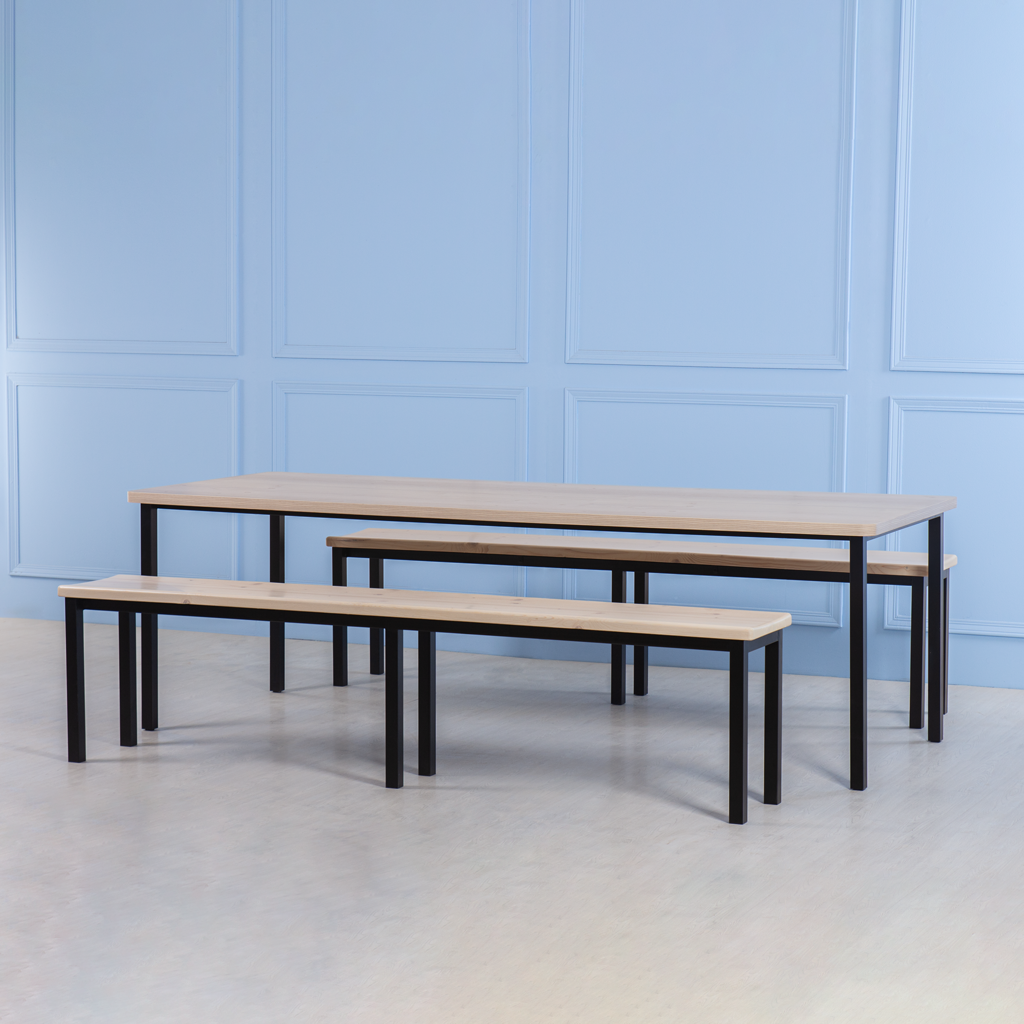 Load image into Gallery viewer, Oslo&lt;br&gt;&lt;i&gt; &lt;small&gt;Canteen Table&lt;/i&gt;&lt;/small&gt;