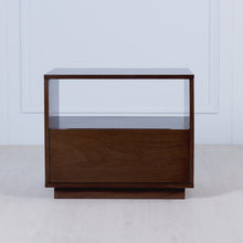 Load image into Gallery viewer, Bedside table in walnut