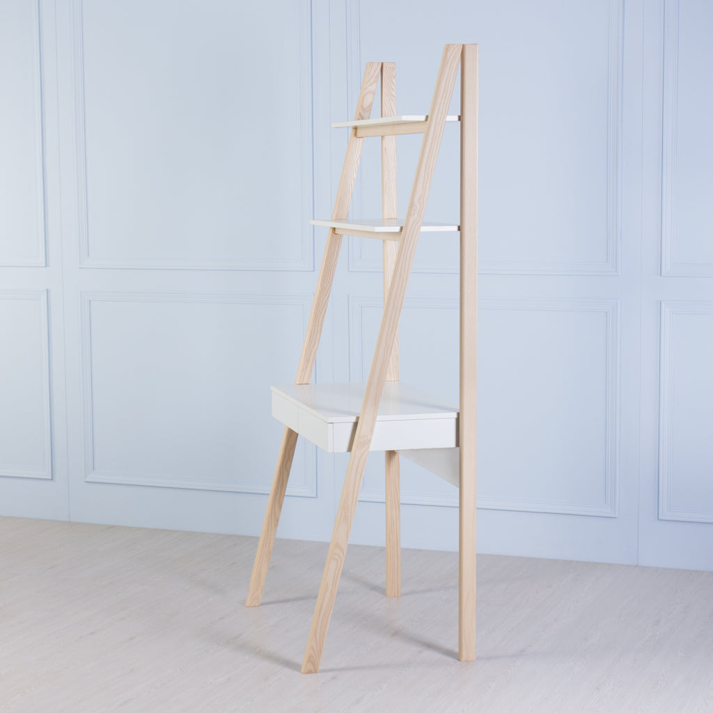 Load image into Gallery viewer, Nook&lt;br&gt;&lt;i&gt; &lt;small&gt;Ladder Desk in White&lt;/i&gt;&lt;/small&gt;