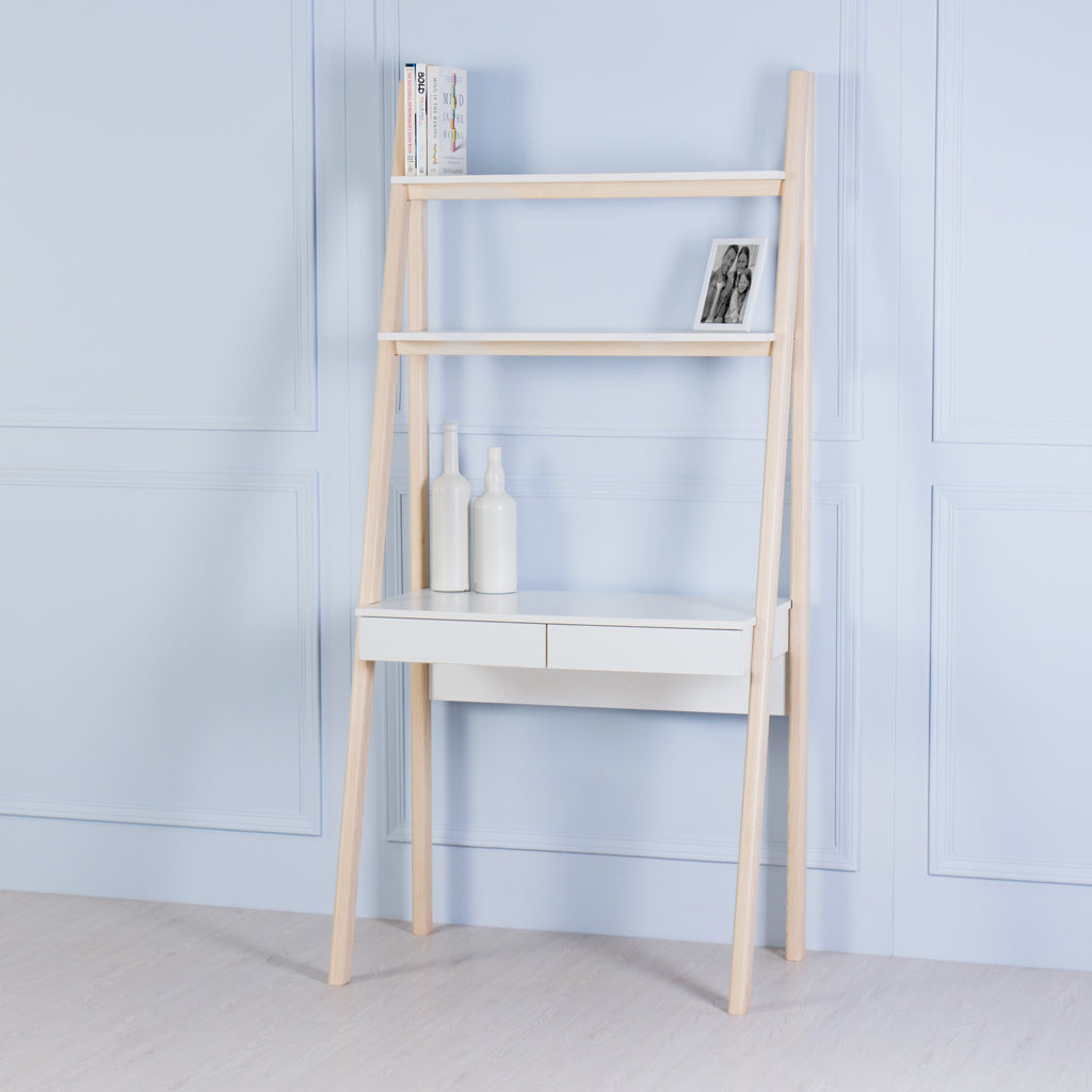 Load image into Gallery viewer, Nook&lt;br&gt;&lt;i&gt; &lt;small&gt;Ladder Desk in White&lt;/i&gt;&lt;/small&gt;