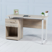 Load image into Gallery viewer, Review&lt;br&gt;&lt;i&gt; &lt;small&gt;Office Desk in Brushed Oak&lt;/i&gt;&lt;/small&gt;