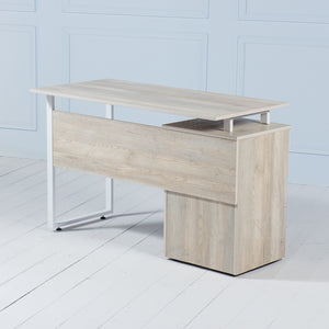 Review<br><i> <small>Office Desk in Brushed Oak</i></small>