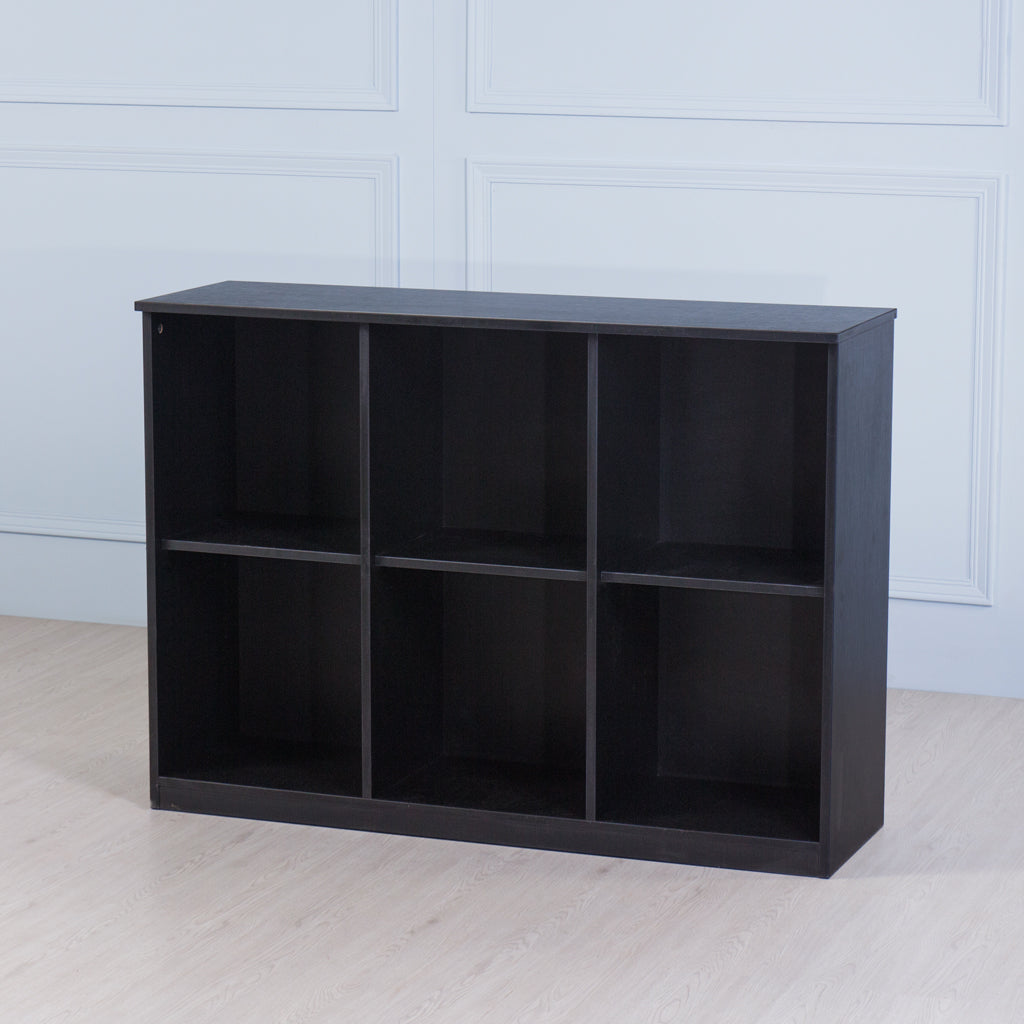 Load image into Gallery viewer, Space&lt;br&gt;&lt;i&gt; &lt;small&gt;3 Door Storage Cabinet in Black&lt;/i&gt;&lt;/small&gt;