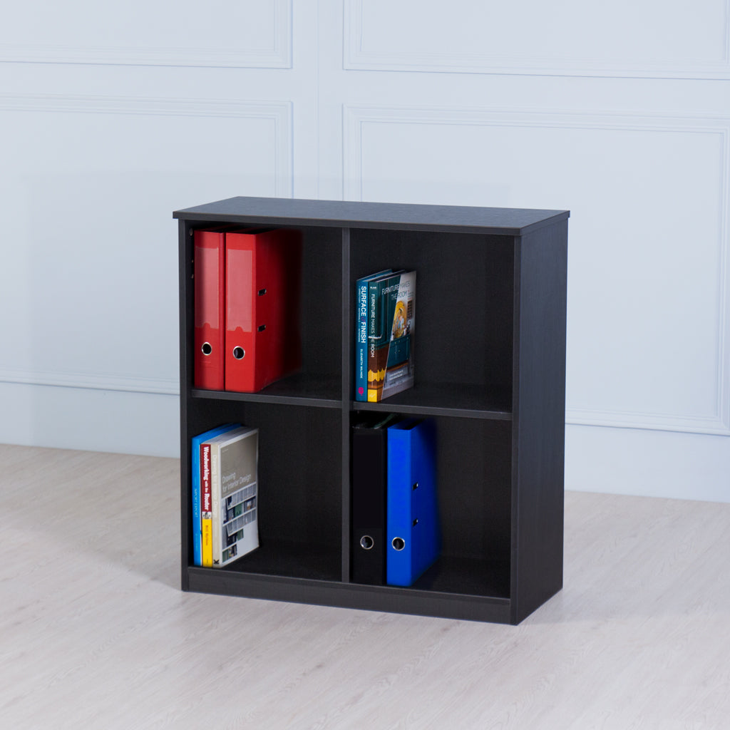 Load image into Gallery viewer, Space&lt;br&gt;&lt;i&gt; &lt;small&gt;2 Door Storage Cabinet in Black&lt;/i&gt;&lt;/small&gt;