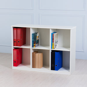 Space<br><i> <small>3 Door Storage Cabinet in White</i></small>