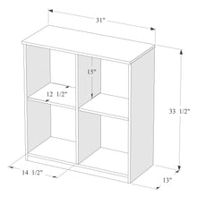 Load image into Gallery viewer, Space&lt;br&gt;&lt;i&gt; &lt;small&gt;2 Door Storage Cabinet in Black&lt;/i&gt;&lt;/small&gt;