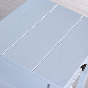 Coastal Bedside Table  in White