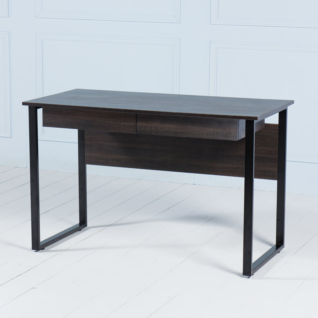 Load image into Gallery viewer, Work It&lt;br&gt;&lt;i&gt; &lt;small&gt;Office Desk in Dark Brown&lt;/i&gt;&lt;/small&gt;