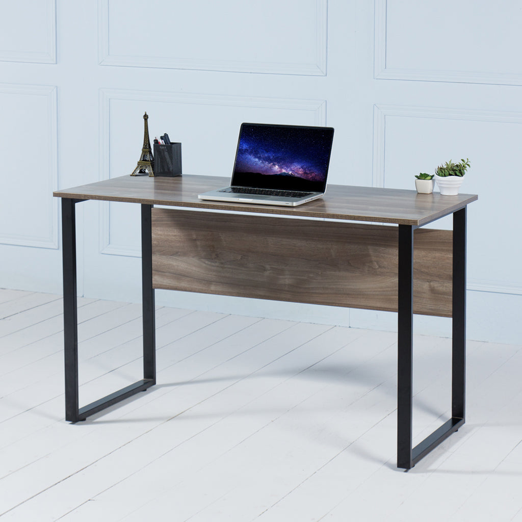 Load image into Gallery viewer, Work It&lt;br&gt;&lt;i&gt; &lt;small&gt;Office Desk in Walnut&lt;/i&gt;&lt;/small&gt;